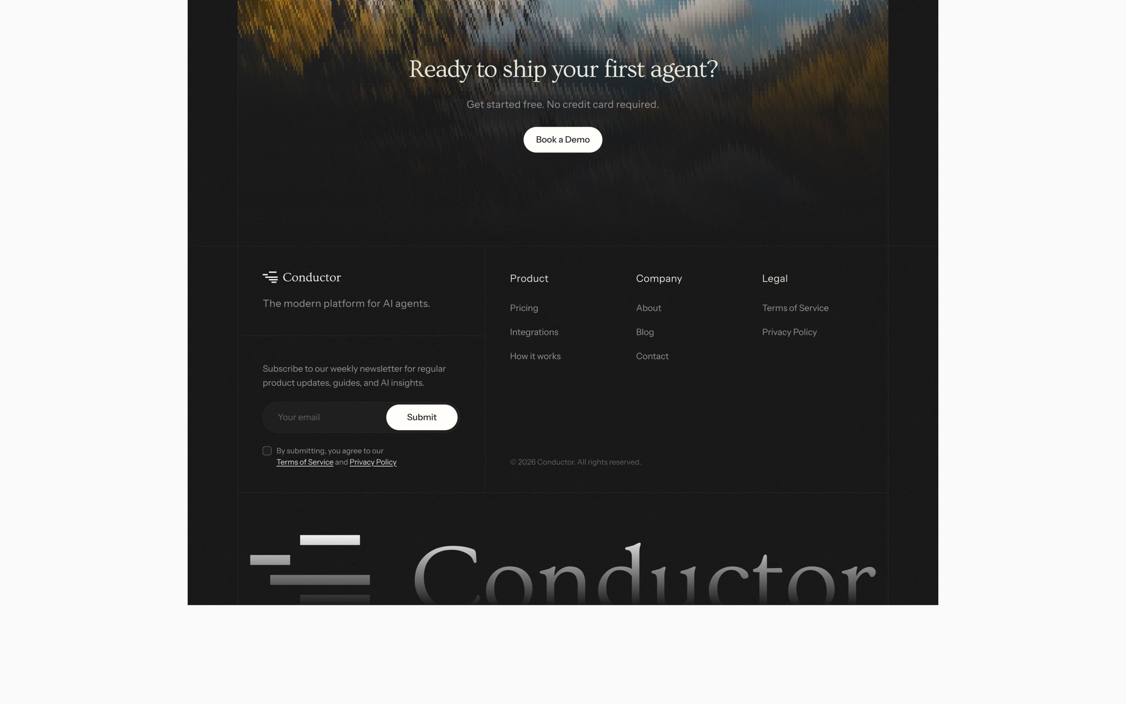 Footer by @shubhdsgn 🪄