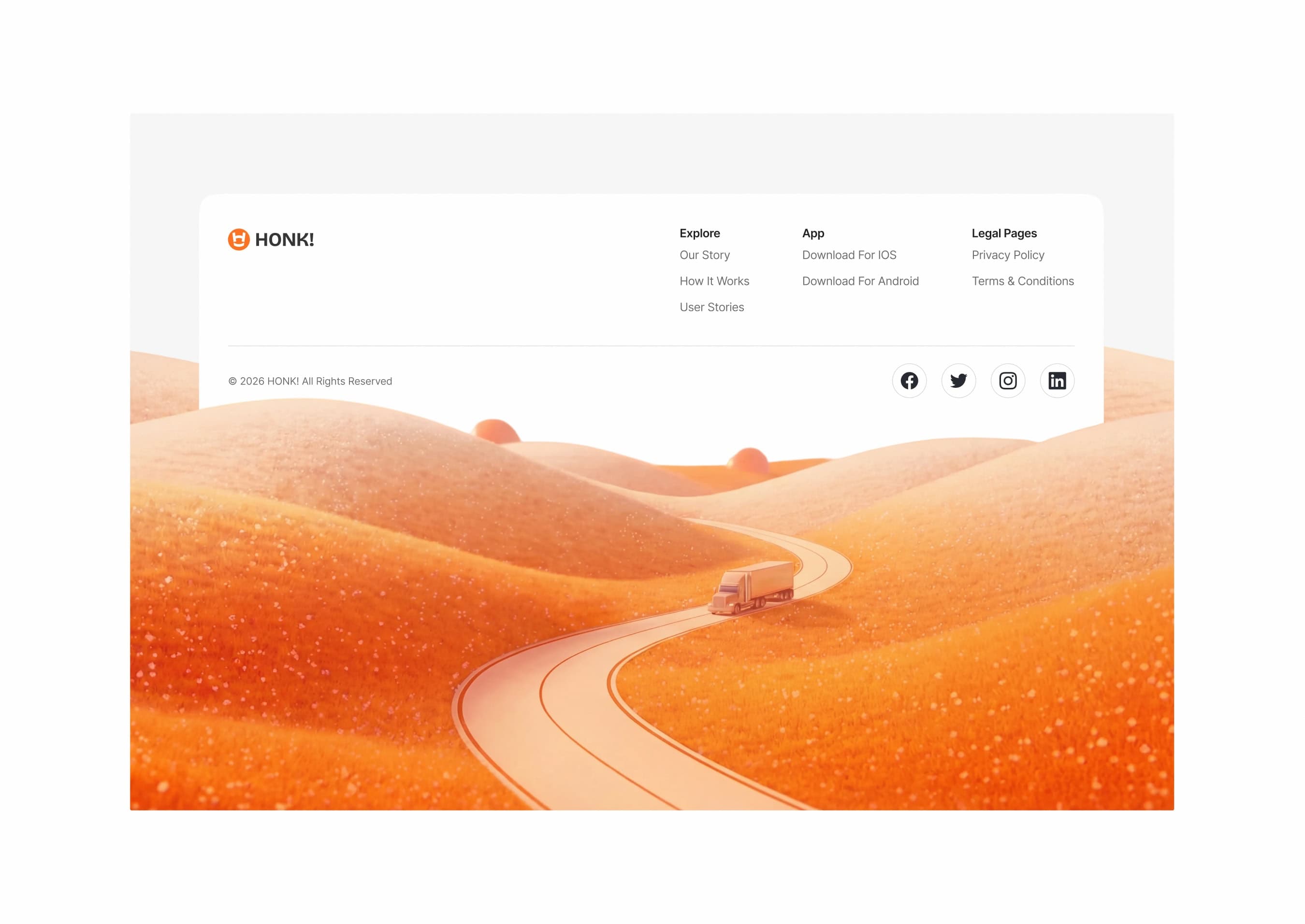 Footer we just shipped.