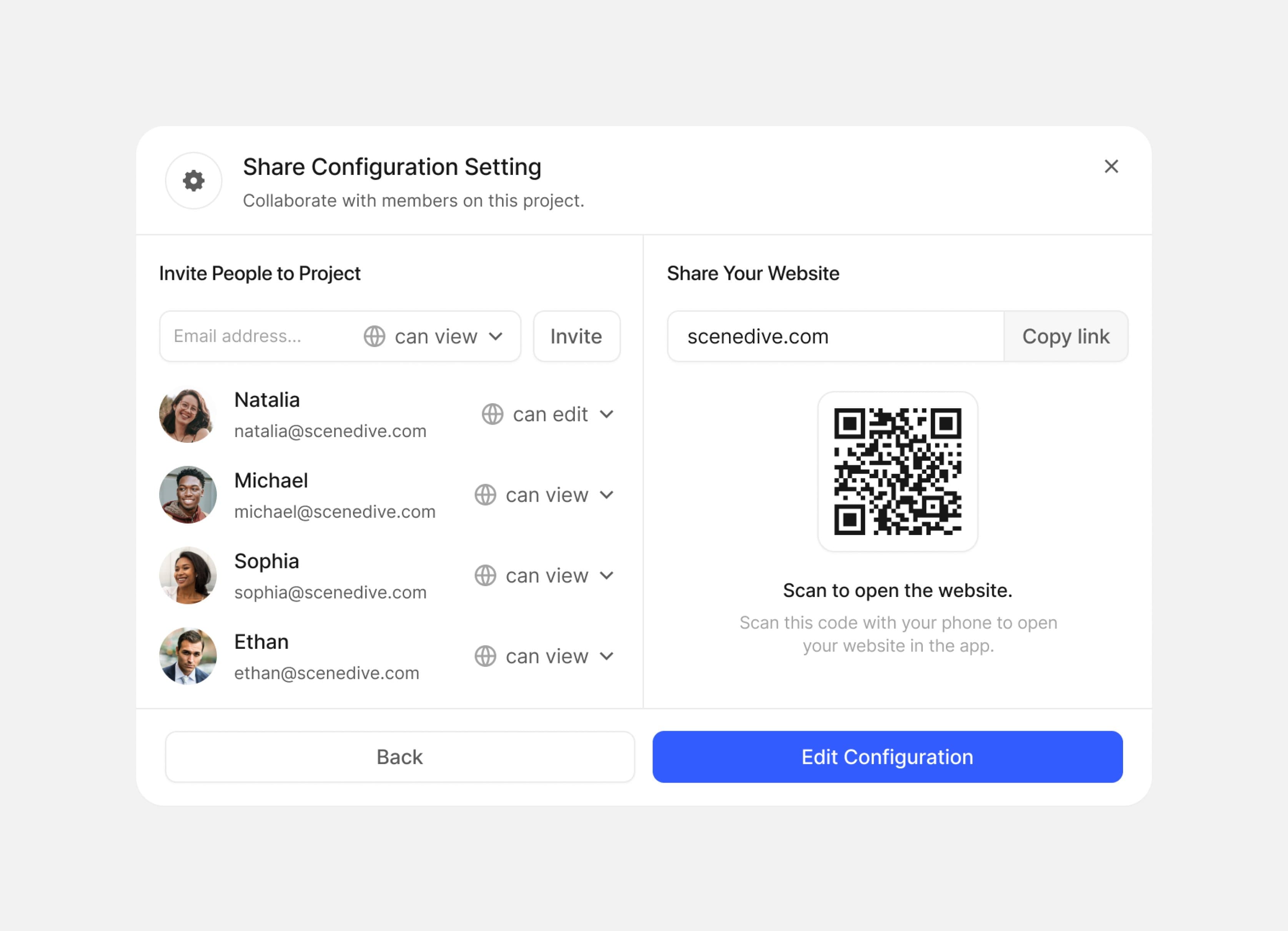 Share Configuration Setting ⚙️🌐